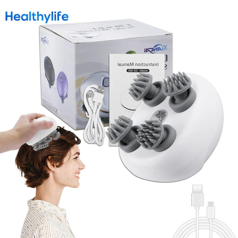 USB রিচার্জেবল ইলেকট্রিক স্ক্যাল্প ও বডি ম্যাসাজার