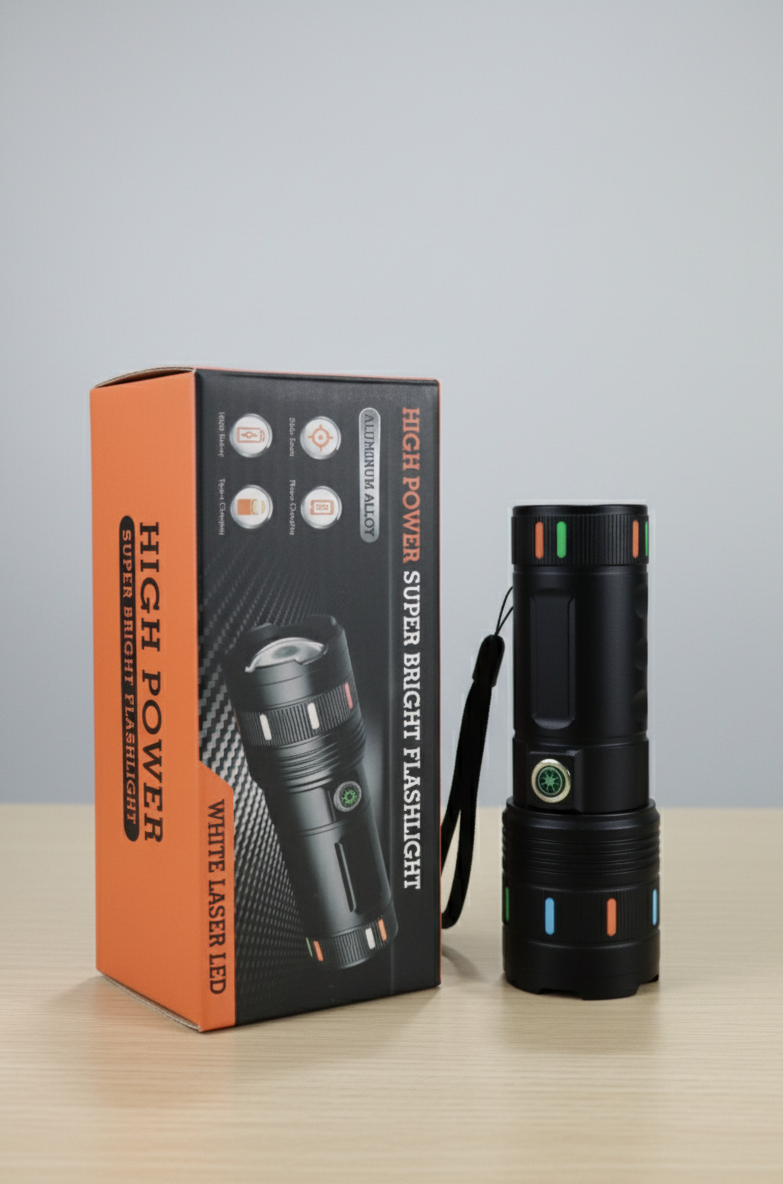 Super Power Torch Light – 18000mAh Battery - Image 3